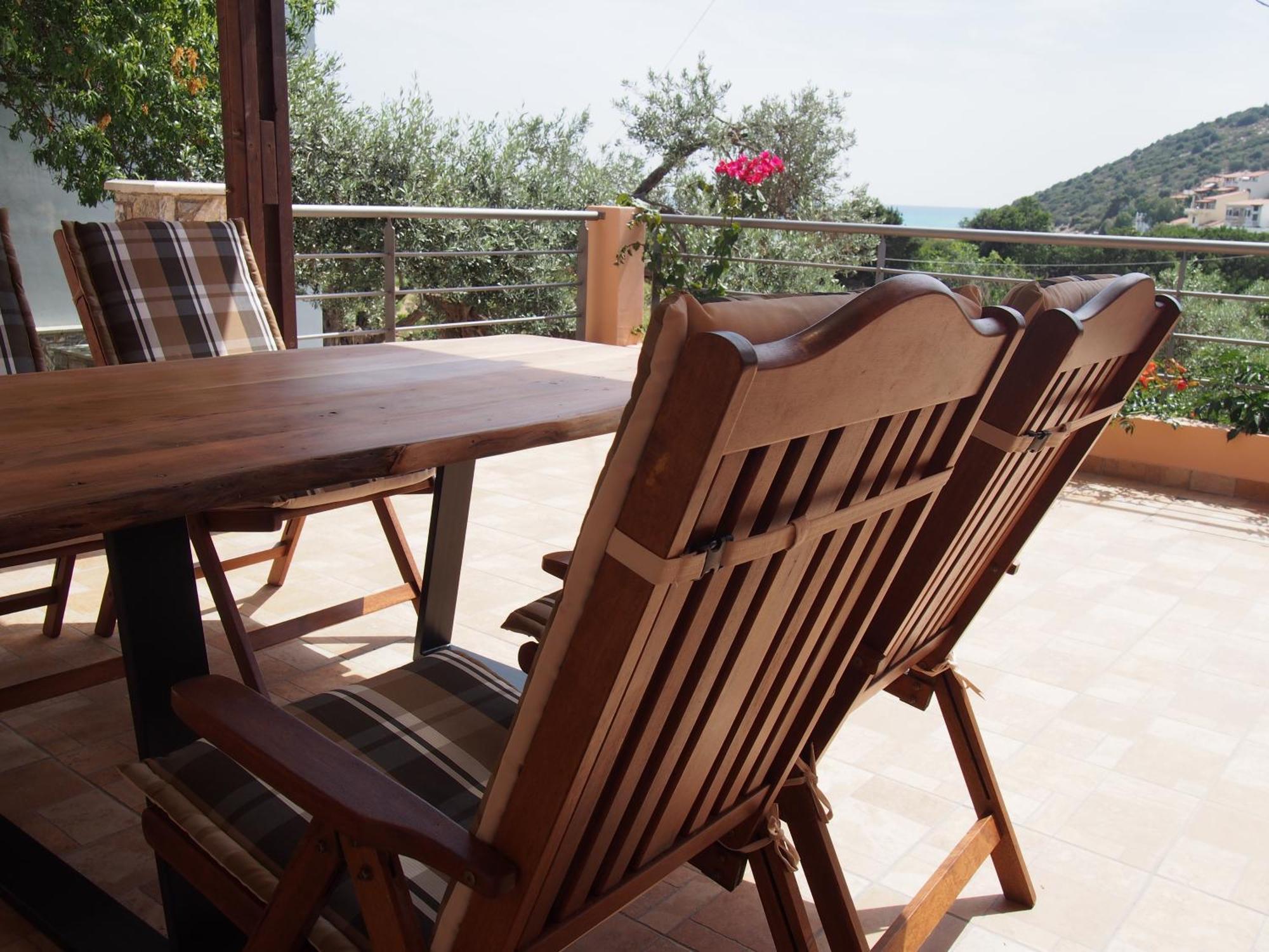 Thalatta Seaside Accommodation Псили Амос Екстериор снимка