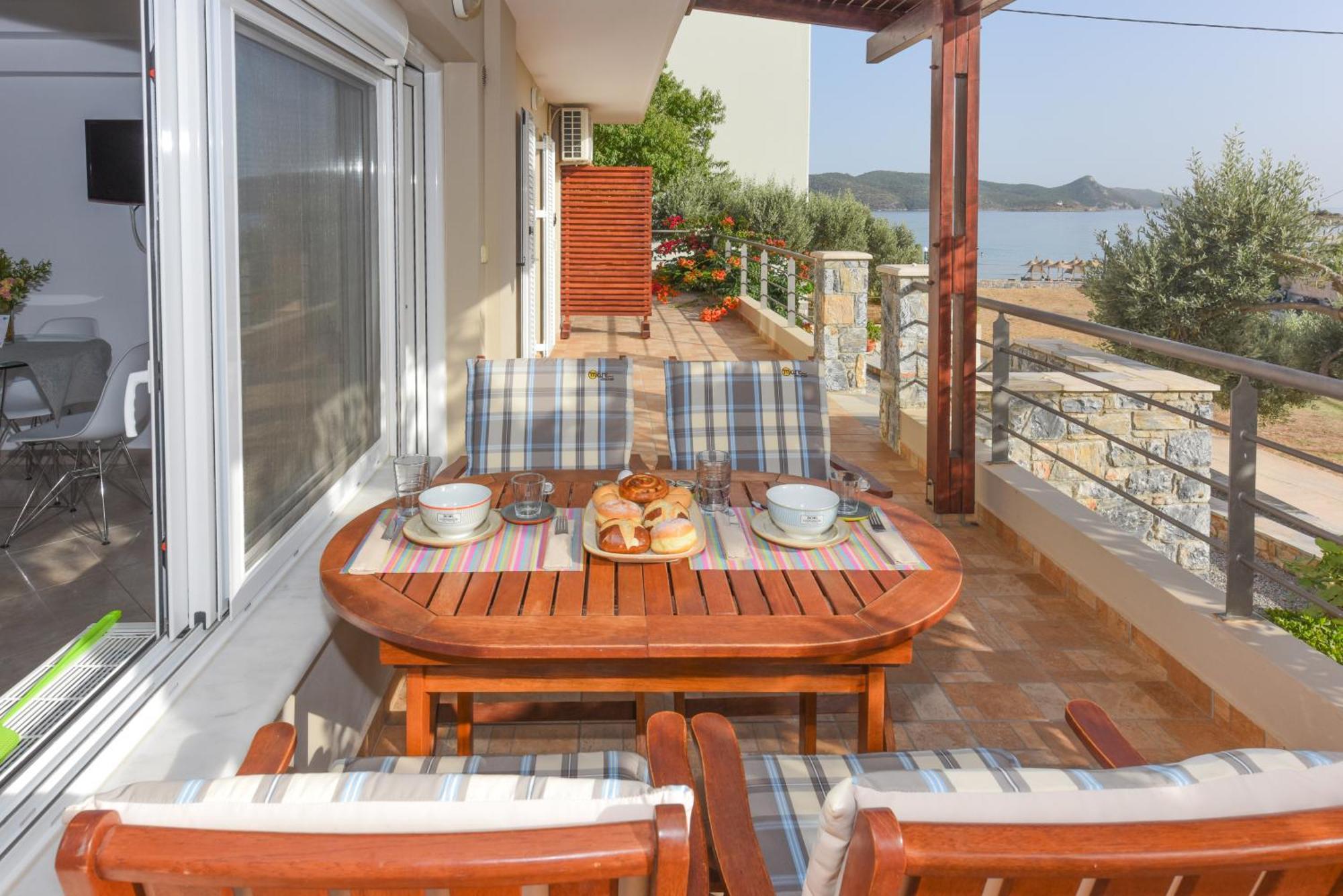 Thalatta Seaside Accommodation Псили Амос Екстериор снимка